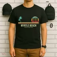 Myrtle Beach Summer Surf T-Shirt thumb 6