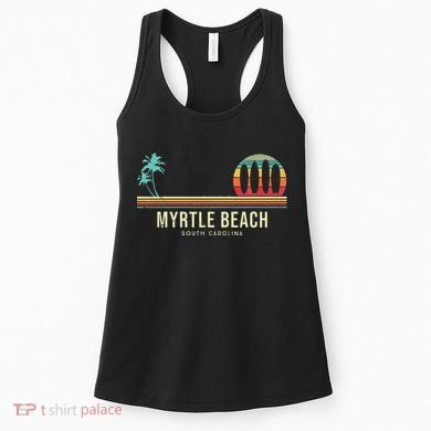 Myrtle Beach Summer Surf Women's Tank Top