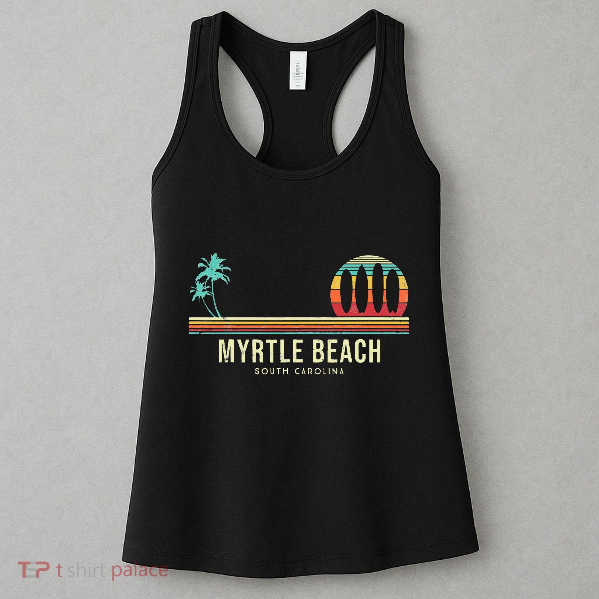Myrtle Beach Summer Surf Women's Tank Top