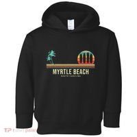 Myrtle Beach Summer Surf Toddler Hoodie thumb 0