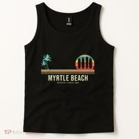 Myrtle Beach Summer Surf Tank Top thumb 2