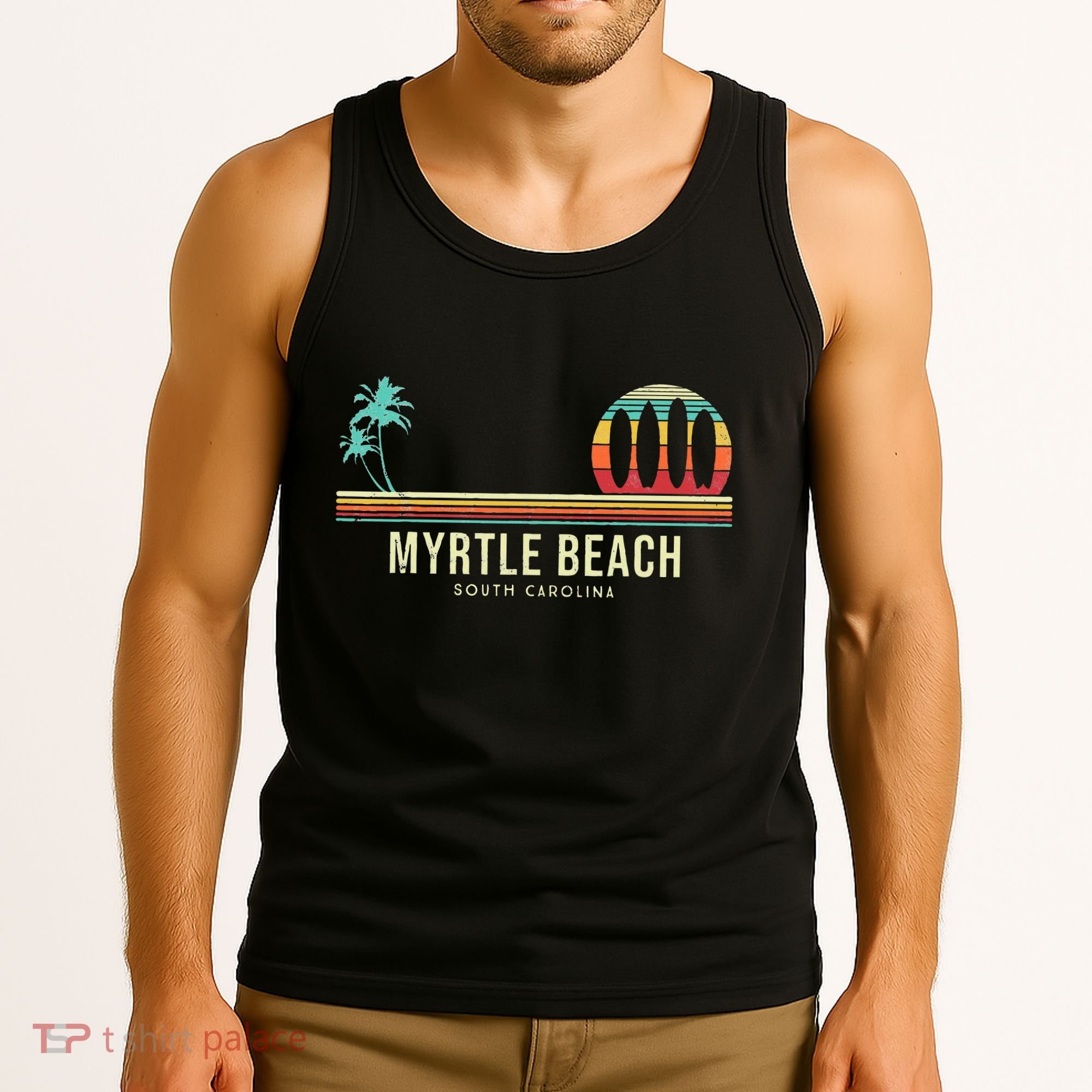 Myrtle Beach Summer Surf Tank Top