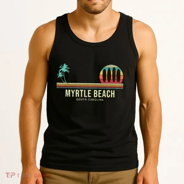 Myrtle Beach Summer Surf Tank Top