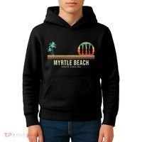 Myrtle Beach Summer Surf Kids Hoodie thumb 4