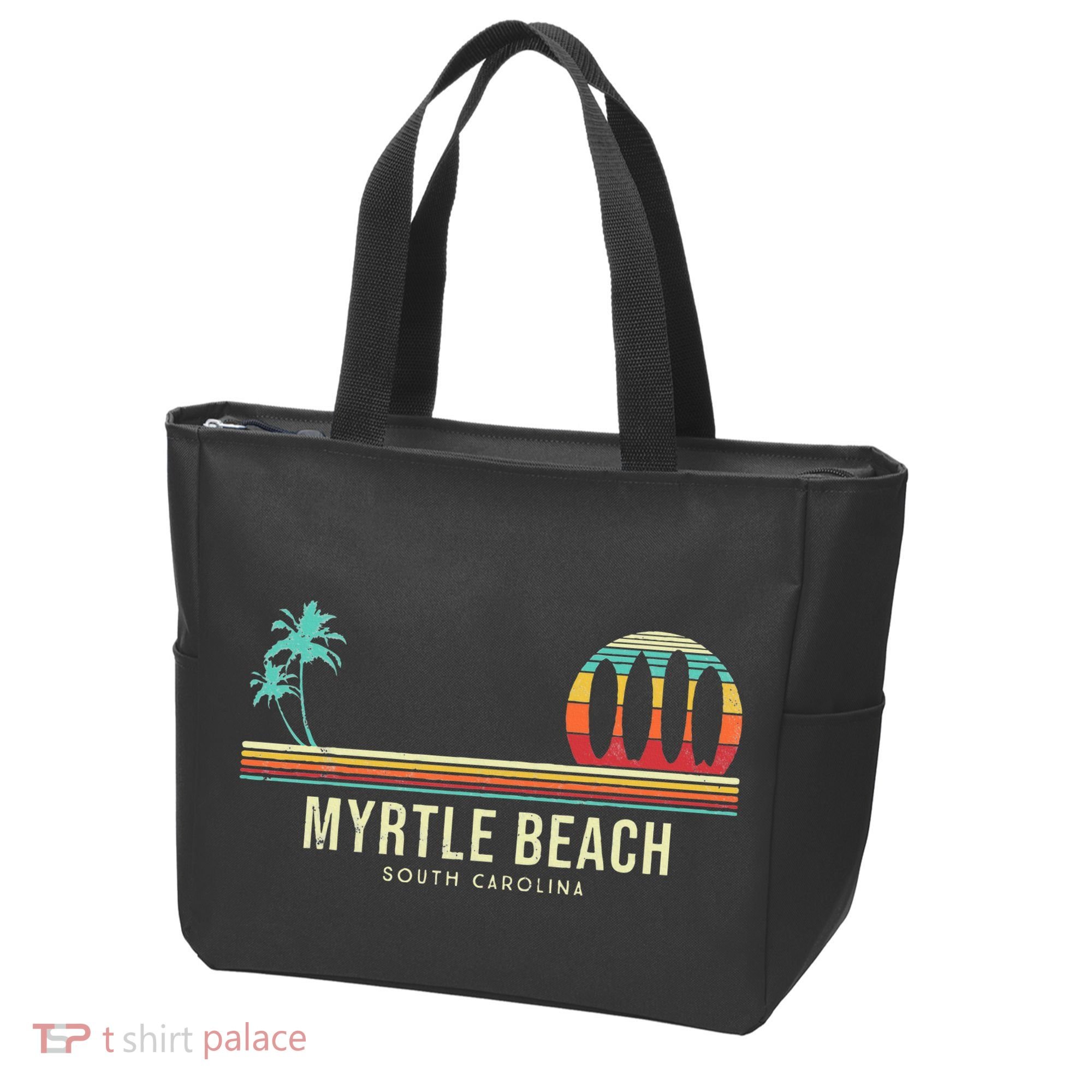 Myrtle Beach Summer Surf Tote Bag