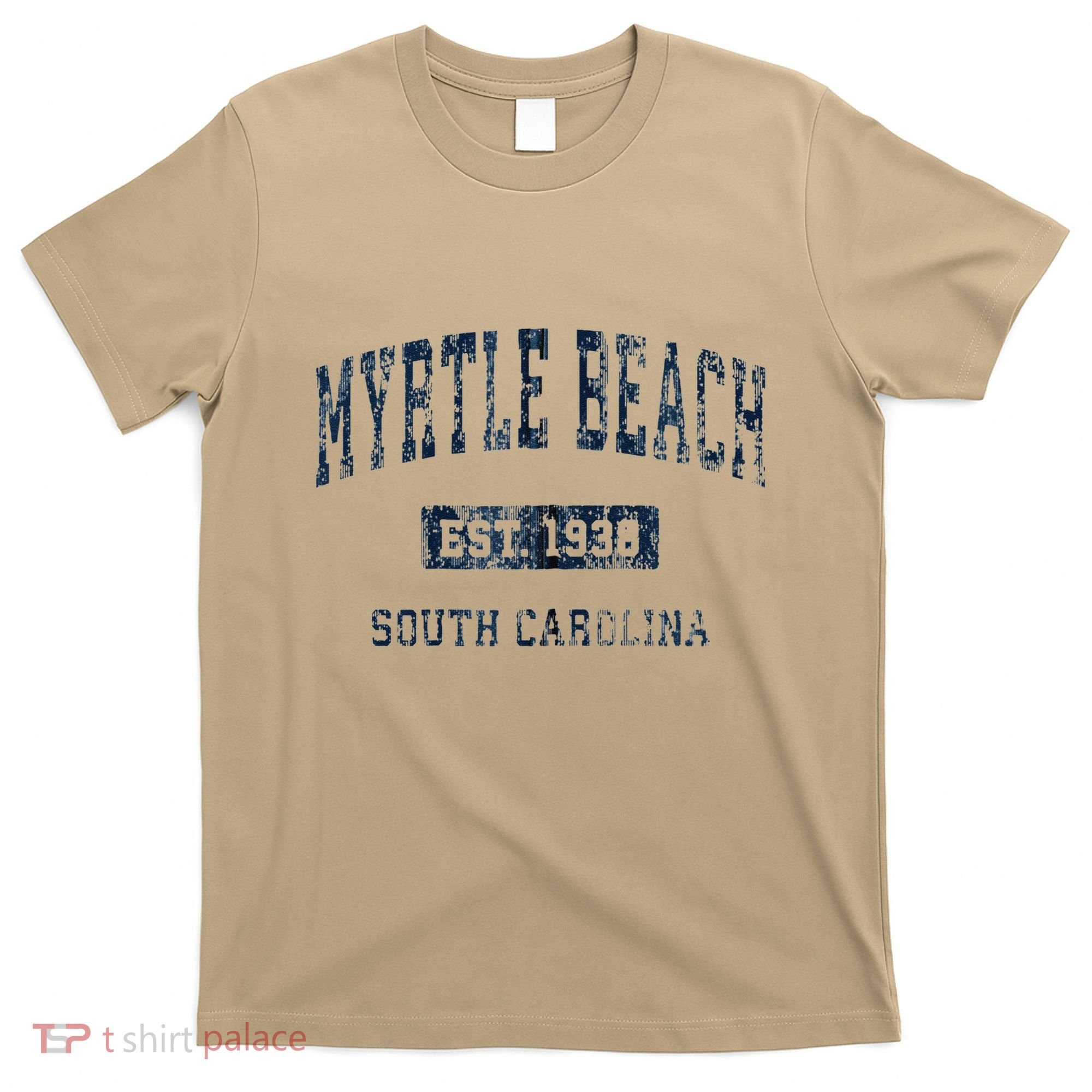 Myrtle Beach South Carolina Sc Vintage Athletic Sports T-Shirt