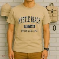 Myrtle Beach South Carolina Sc Vintage Athletic Sports T-Shirt thumb 6