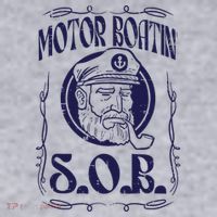 Motor Boating Sob Funny Motorboat Humor Captain Owner Women's Sweatshirt thumb 2