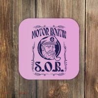 Motor Boating Sob Funny Motorboat Humor Captain Owner Coaster thumb 0