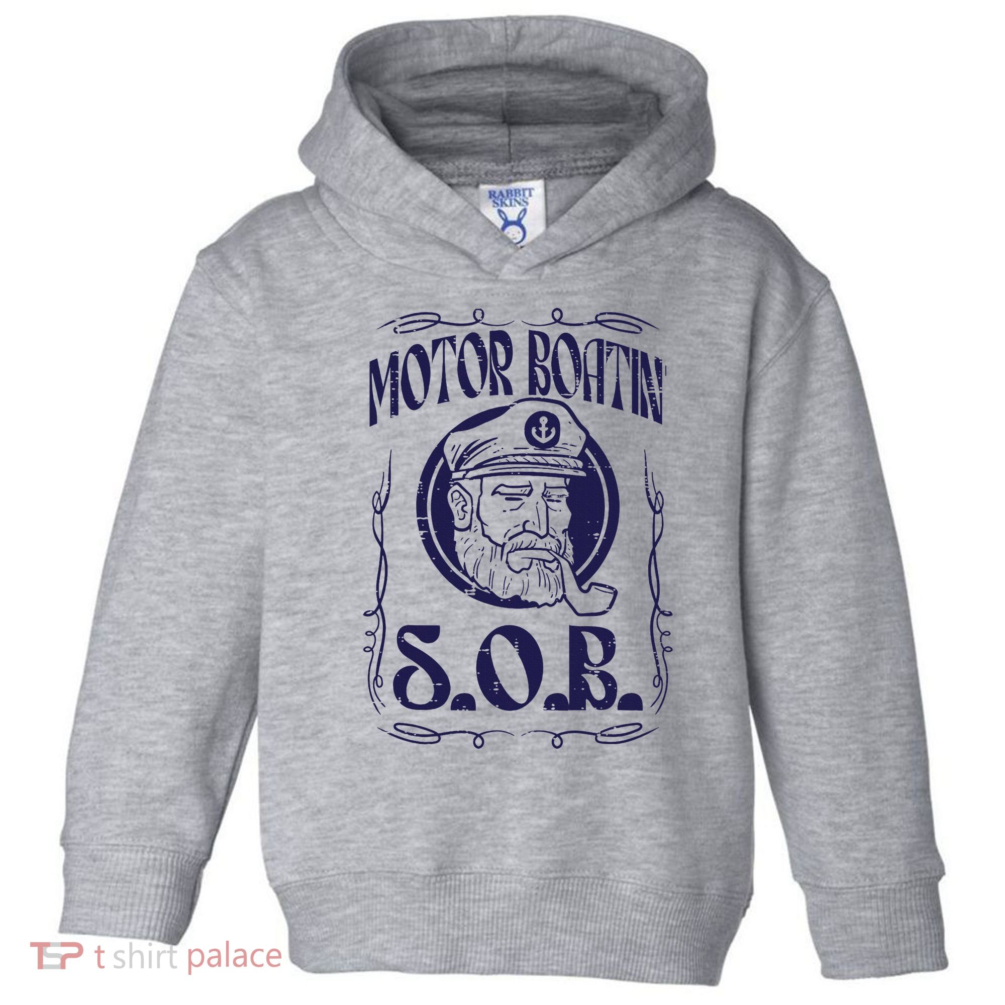 Motor Boating Sob Funny Motorboat Humor Captain Owner Toddler Hoodie