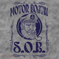 Motor Boating Sob Funny Motorboat Humor Captain Owner Toddler Hoodie thumb 2