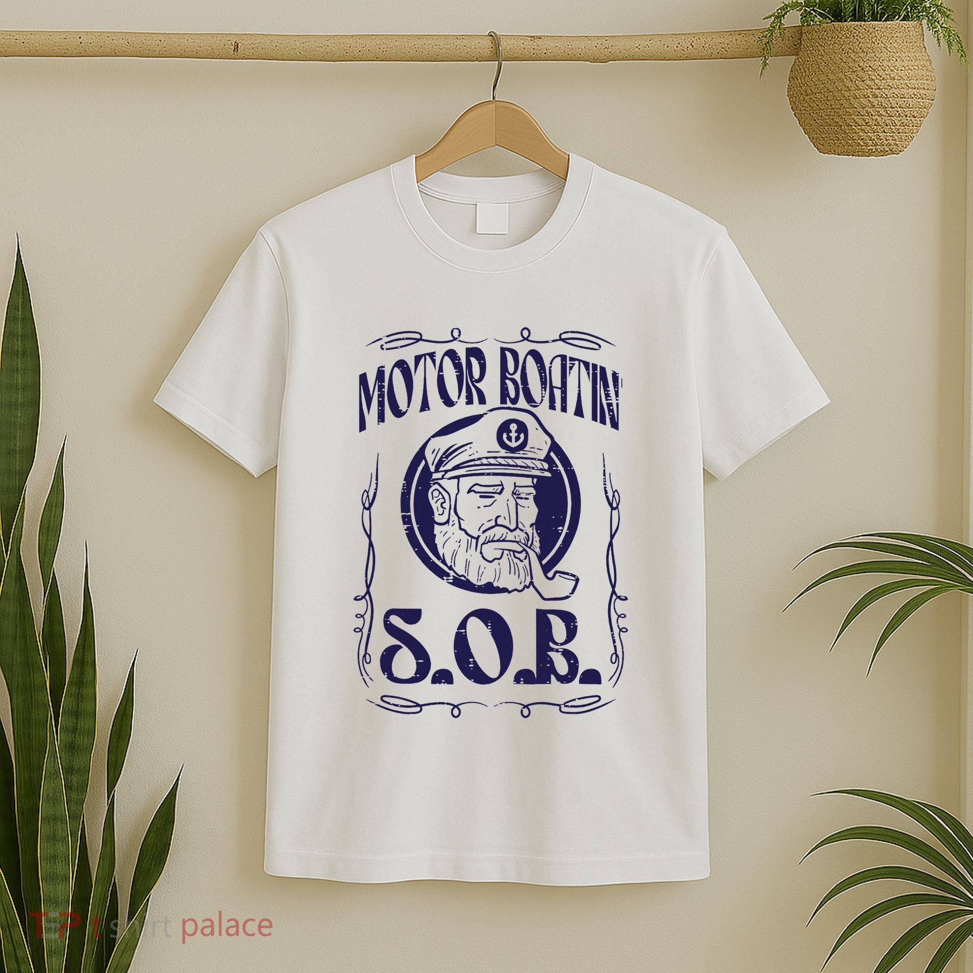 Motor Boating Sob Funny Motorboat Humor Captain Owner T-Shirt