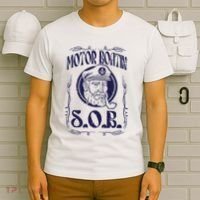 Motor Boating Sob Funny Motorboat Humor Captain Owner T-Shirt thumb 6