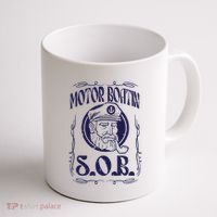 Motor Boating Sob Funny Motorboat Humor Captain Owner Coffee Mug thumb 1