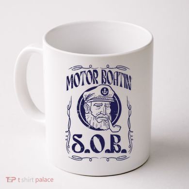 Motor Boating Sob Funny Motorboat Humor Captain Owner Coffee Mug