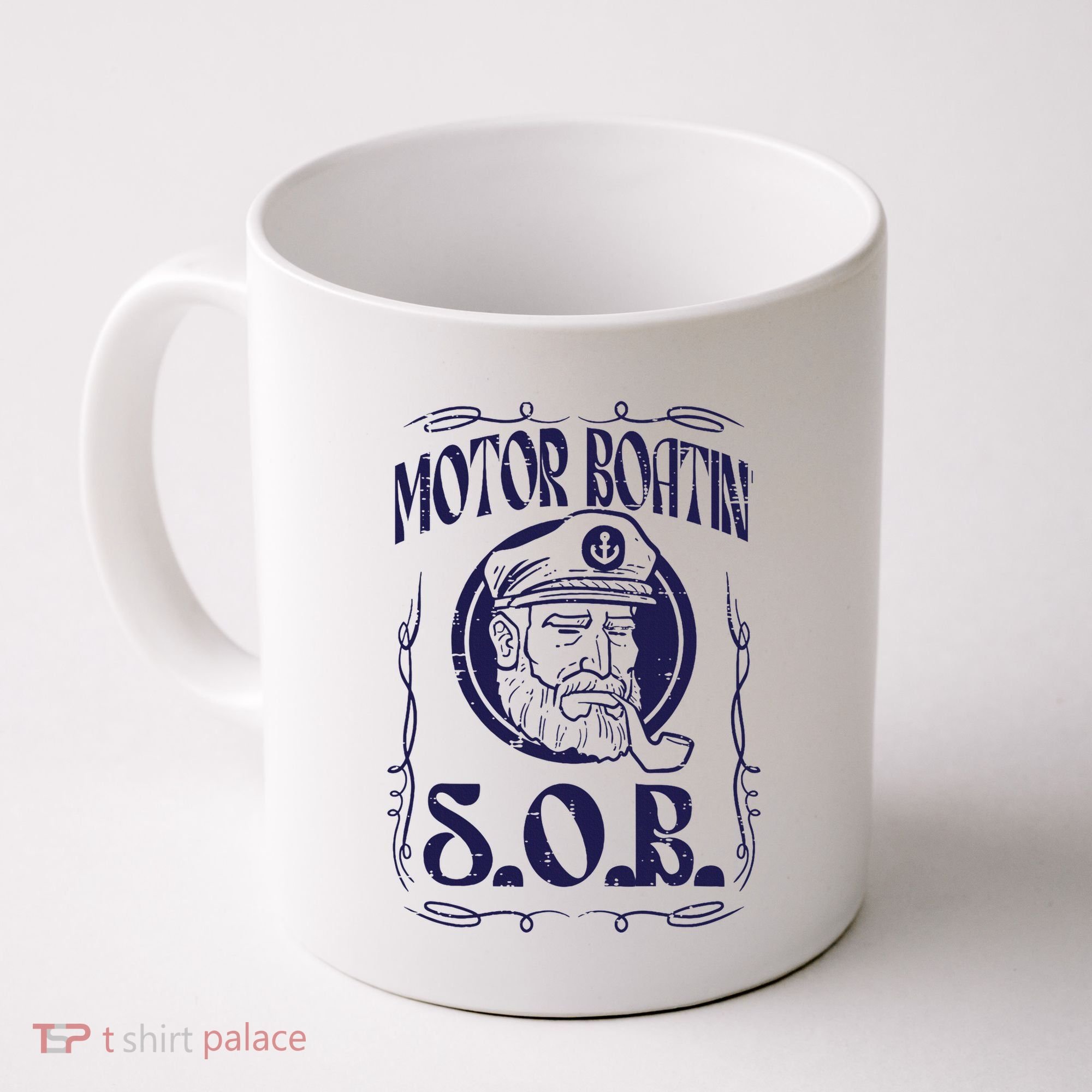 Motor Boating Sob Funny Motorboat Humor Captain Owner Coffee Mug