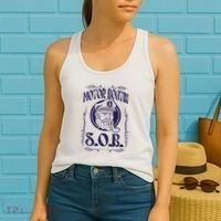 Motor Boating Sob Funny Motorboat Humor Captain Owner Women's Tank Top thumb 2
