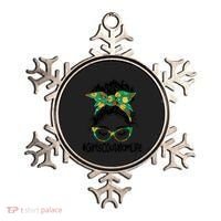 Messy Bun Scout Mom Life Cookie Bakery Gift Ornament thumb 0