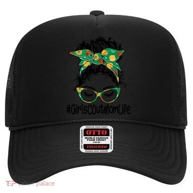 Messy Bun Scout Mom Life Cookie Bakery Gift Hat