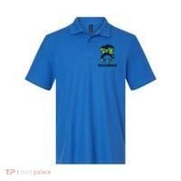 Messy Bun Scout Mom Life Cookie Bakery Gift Polo thumb 0