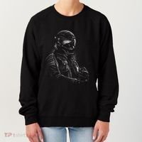 Motorcycle Biker Sketch Women's Sweatshirt thumb 0