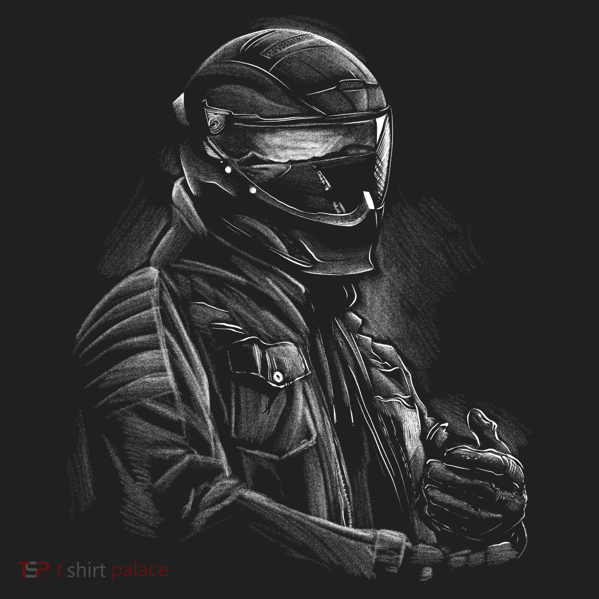 Motorcycle Biker Sketch Tumbler