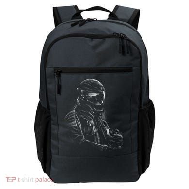 Motorcycle Biker Sketch Backpack