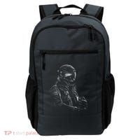 Motorcycle Biker Sketch Backpack thumb 0