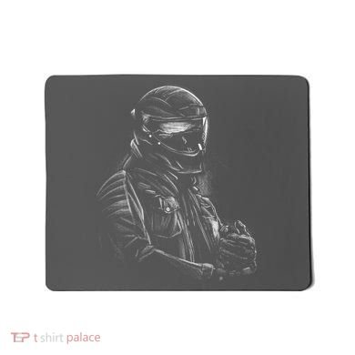 Motorcycle Biker Sketch Mousepad