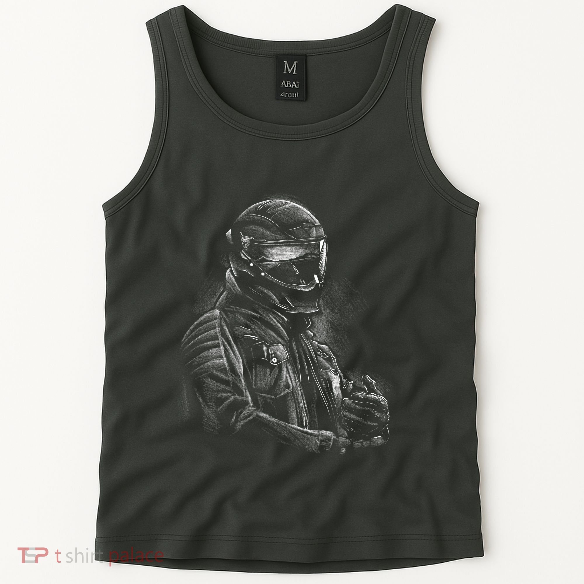 Motorcycle Biker Sketch Tank Top