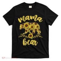 Mama Bear Sunflower Funny Mothers Day Gifts For Woman Mom T-Shirt thumb 0