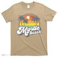 Myrtle Beach South Carolina Retro 70s Vintage Vacation Gift T-Shirt thumb 0