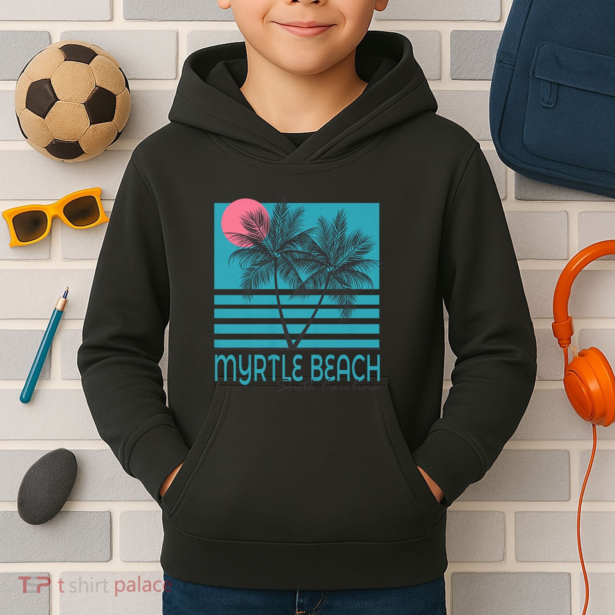Myrtle Beach South Carolina Kids Hoodie