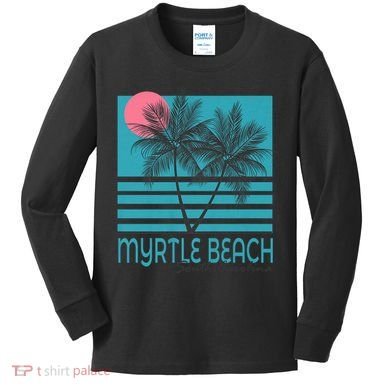 Myrtle Beach South Carolina Kids Long Sleeve Shirt