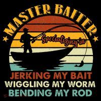 Master Baiter Specializing In Jerking My Bait Funny Fishing Women's Hoodie thumb 2