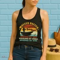 Master Baiter Specializing In Jerking My Bait Funny Fishing Women's Tank Top thumb 2