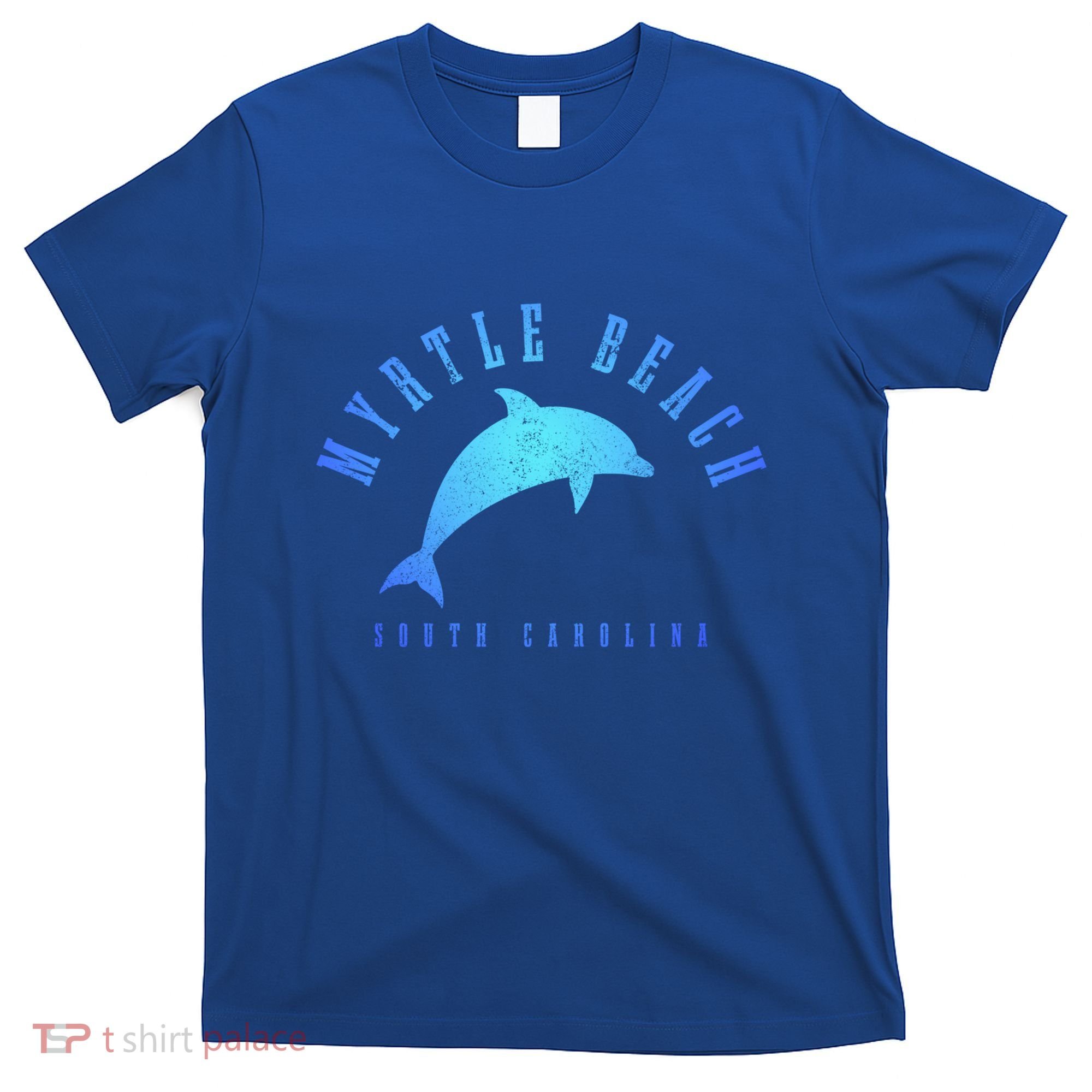 Myrtle Beach South Carolina Vintage Dolphin Vacation Gift T-Shirt