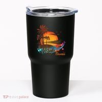 Maui-Hawaii Beach Summer Palm Trees Sunset Tumbler thumb 0