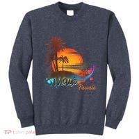 Maui-Hawaii Beach Summer Palm Trees Sunset Sweatshirt thumb 0