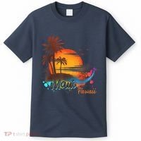 Maui-Hawaii Beach Summer Palm Trees Sunset T-Shirt thumb 0