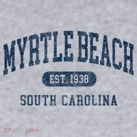 Myrtle Beach South Carolina Established Souvenir Women's Sweatshirt thumb 2