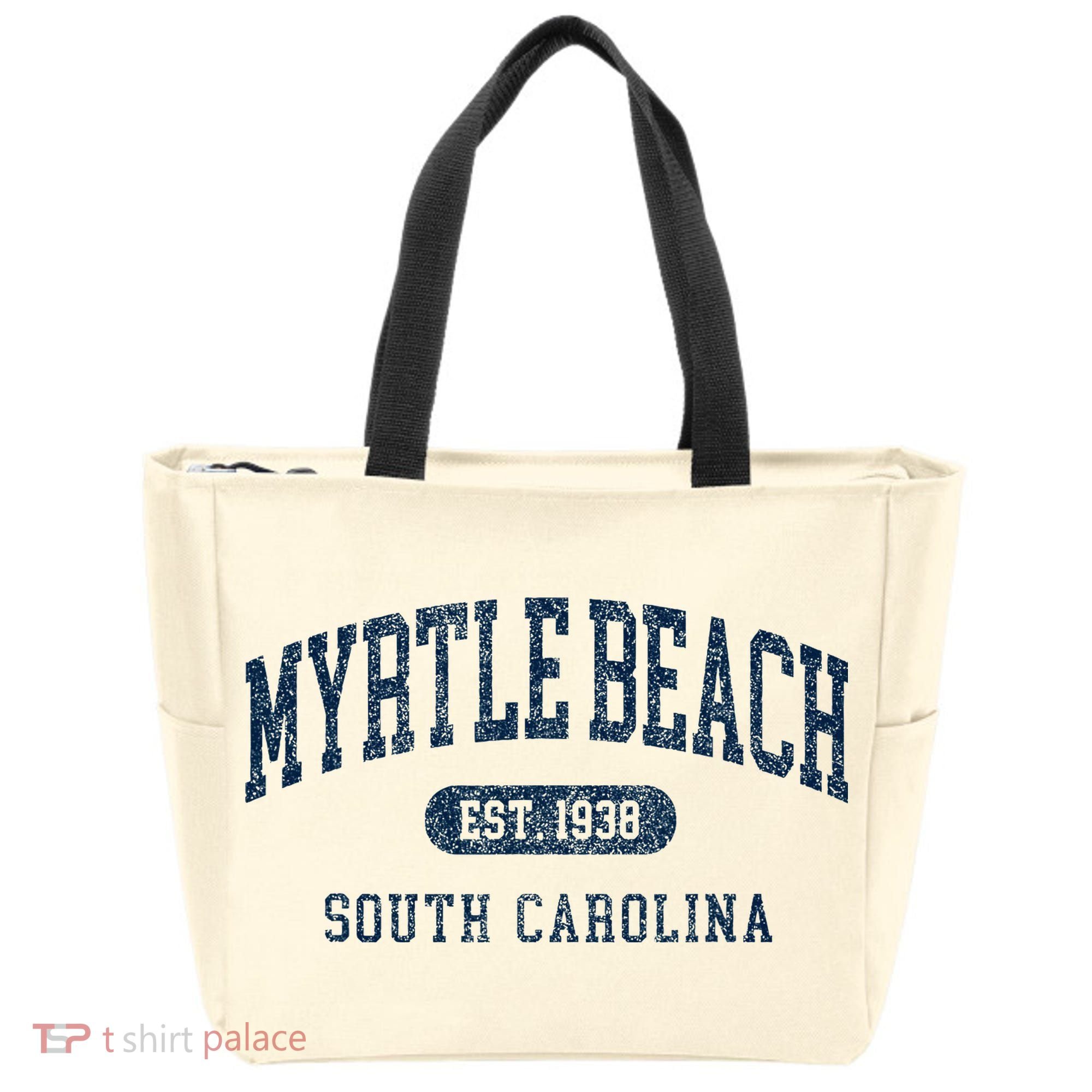 Myrtle Beach South Carolina Established Souvenir Tote Bag