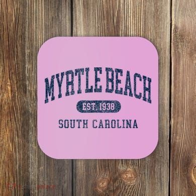 Myrtle Beach South Carolina Established Souvenir Coaster