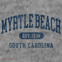 Myrtle Beach South Carolina Established Souvenir Toddler Hoodie thumb 2