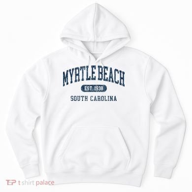 Myrtle Beach South Carolina Established Souvenir Hoodie