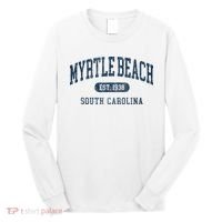 Myrtle Beach South Carolina Established Souvenir Long Sleeve Shirt thumb 0