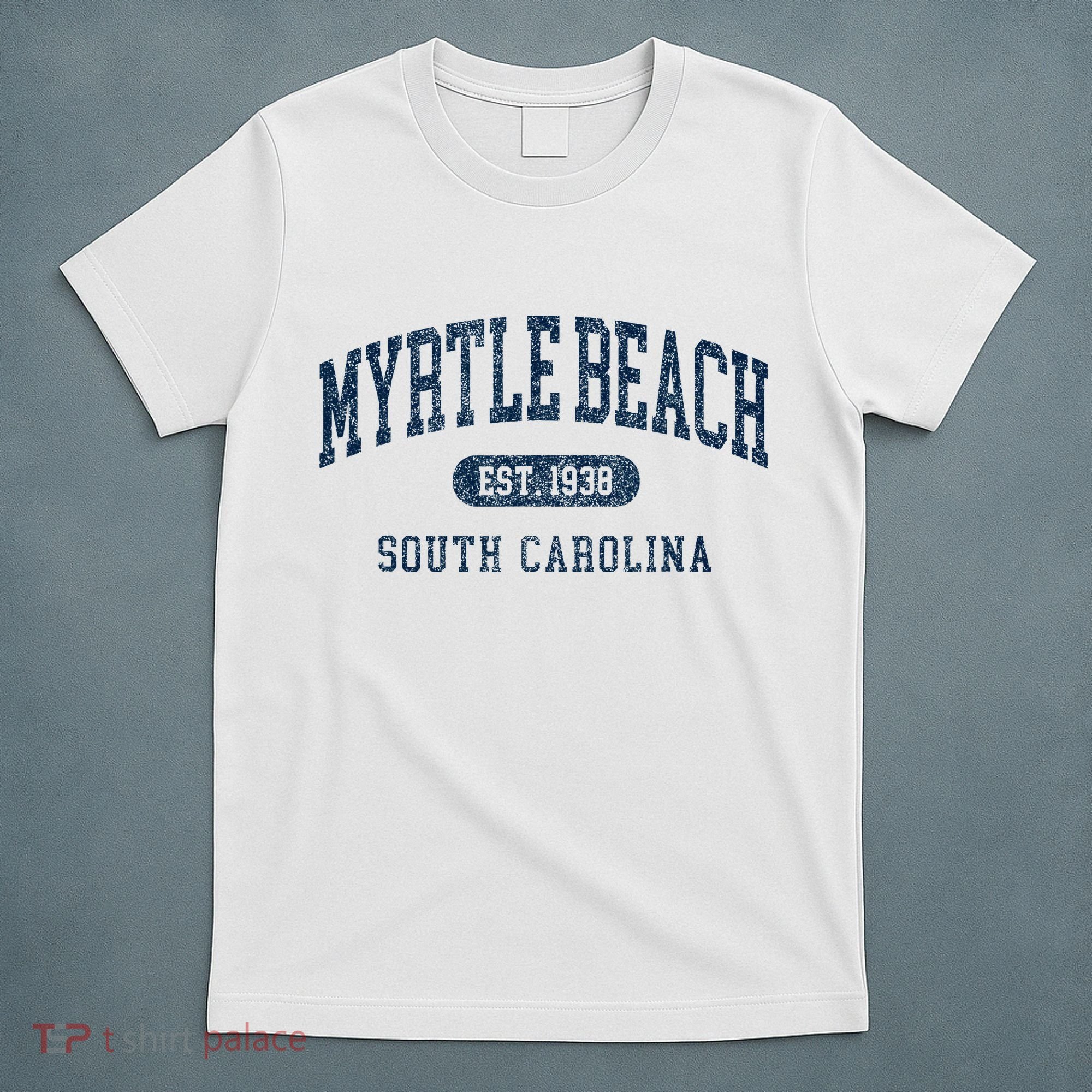 Myrtle Beach South Carolina Established Souvenir T-Shirt
