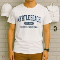 Myrtle Beach South Carolina Established Souvenir T-Shirt thumb 6