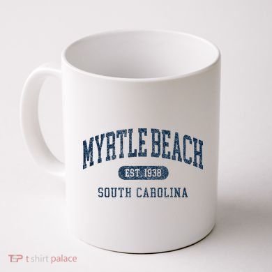 Myrtle Beach South Carolina Established Souvenir Coffee Mug