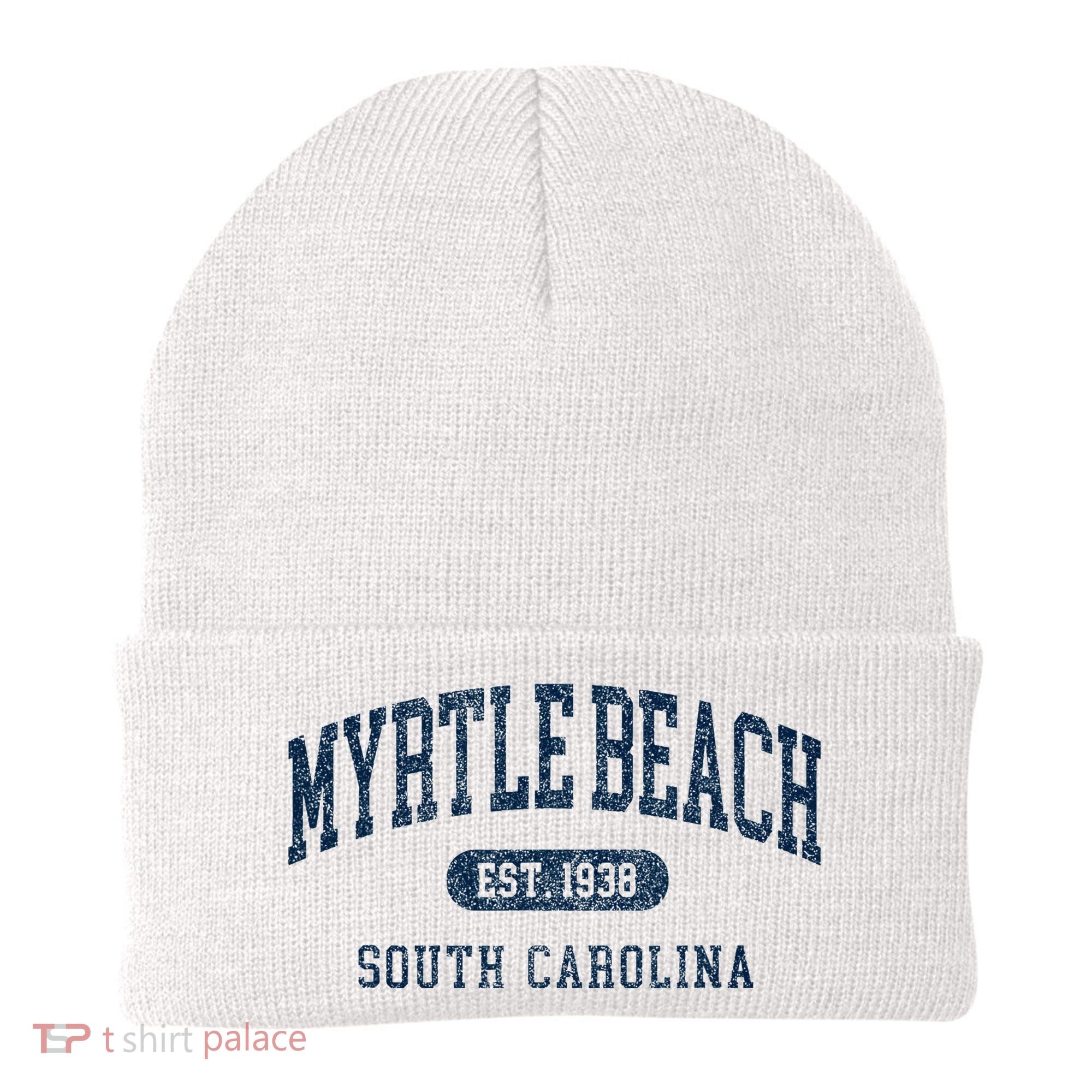 Myrtle Beach South Carolina Established Souvenir Beanie